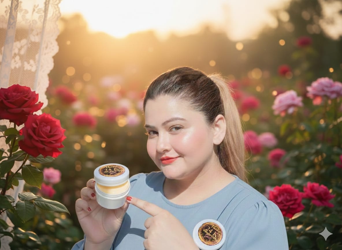 24K Gold Glow Skin Brightening Cream