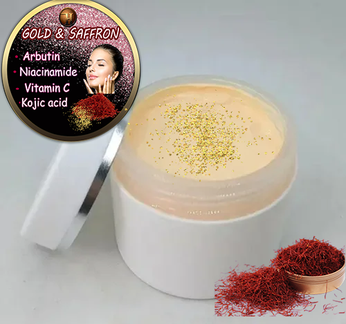 Gold And Saffron Whitening Cream Pure Whitening Cream 100 grams