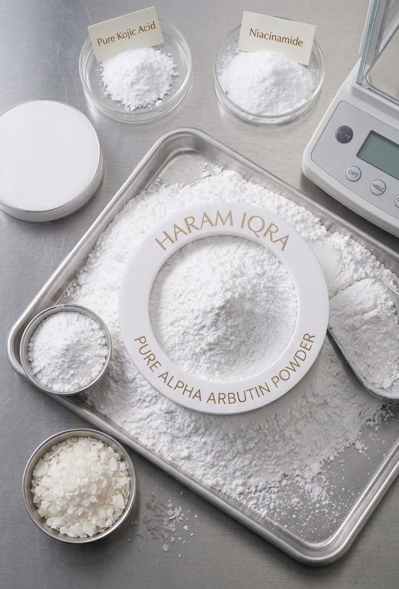 Alpha Arbutin Powder (5g) – Skin Whitening & Dark Spot Corrector | DIY Cream Formula Ingredient