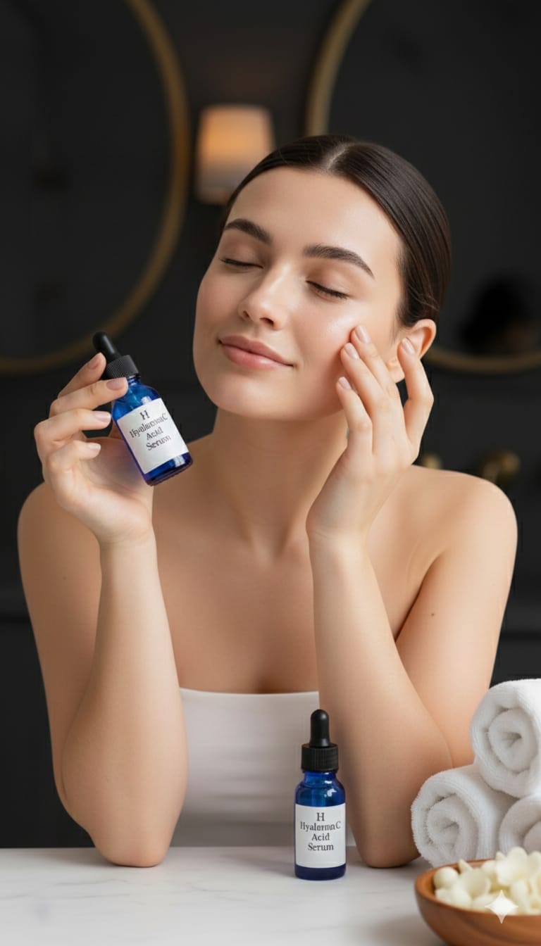 Hyaluronic Acid Serum – Hydrating & Radiant Skin Best for open pores