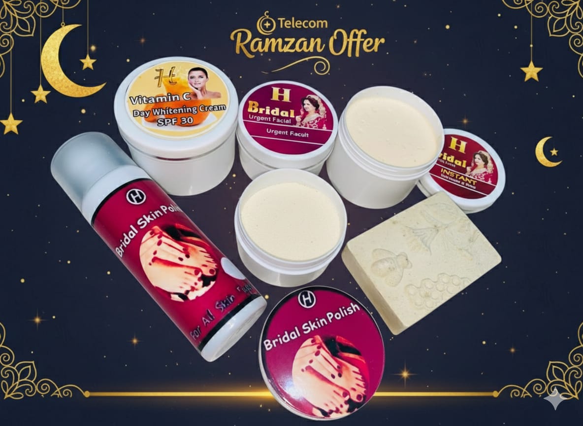 Eid Special Bridal Glow Deal | 5 Powerful Whitening Products